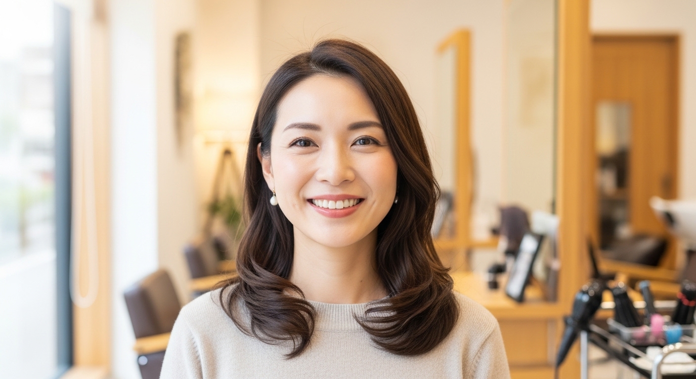 美容師として再スタートを前向きに考える30代女性