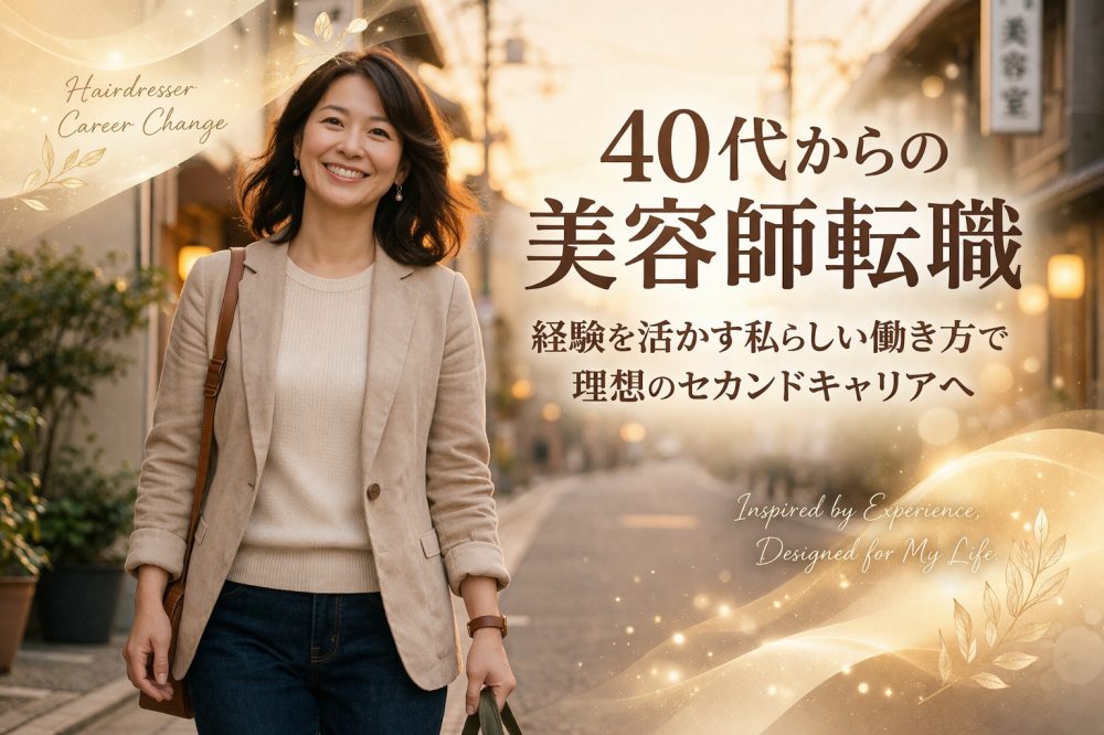 40代女性のセカンドキャリアは“経験を活かして働き方とプライベートを両立”できる選択へ